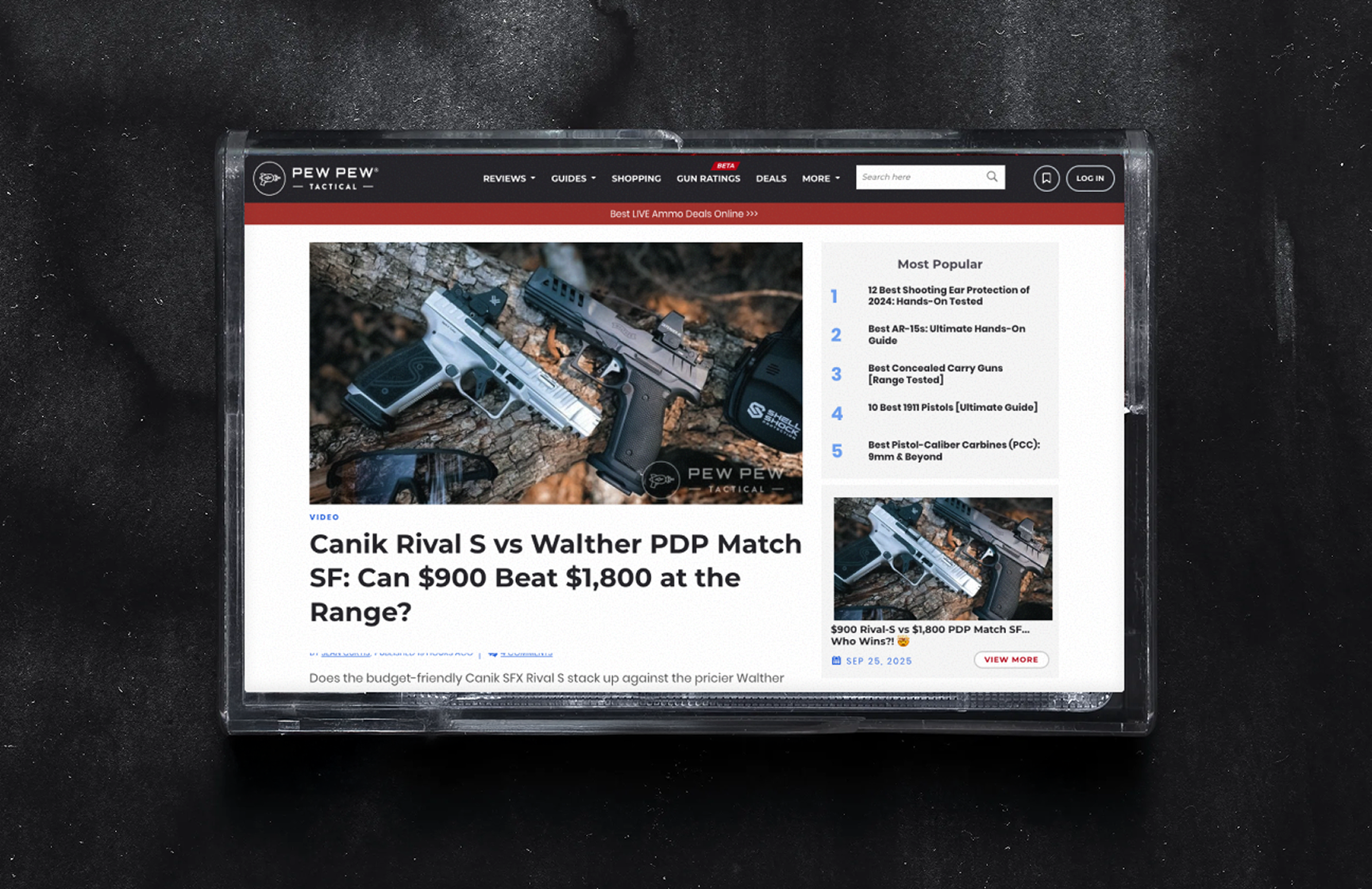 PewPew listing image