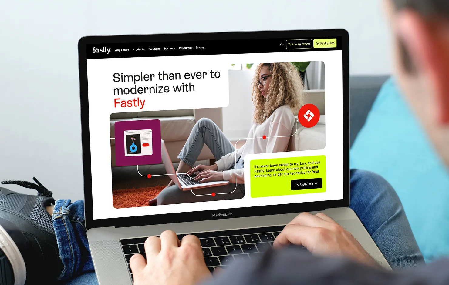 Fastly - Accelerating digital innovation for the American cloud computing company project listing image